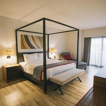Sand&Sandals Desaru Beach Resort&Spa Bagian luar foto A bedroom at the hotel
